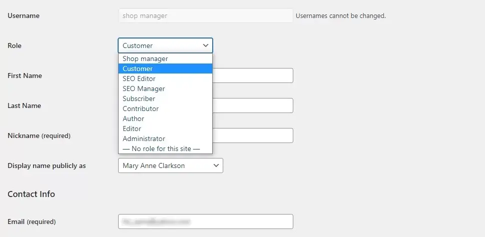 WordPress Kullanıcı Rolleri